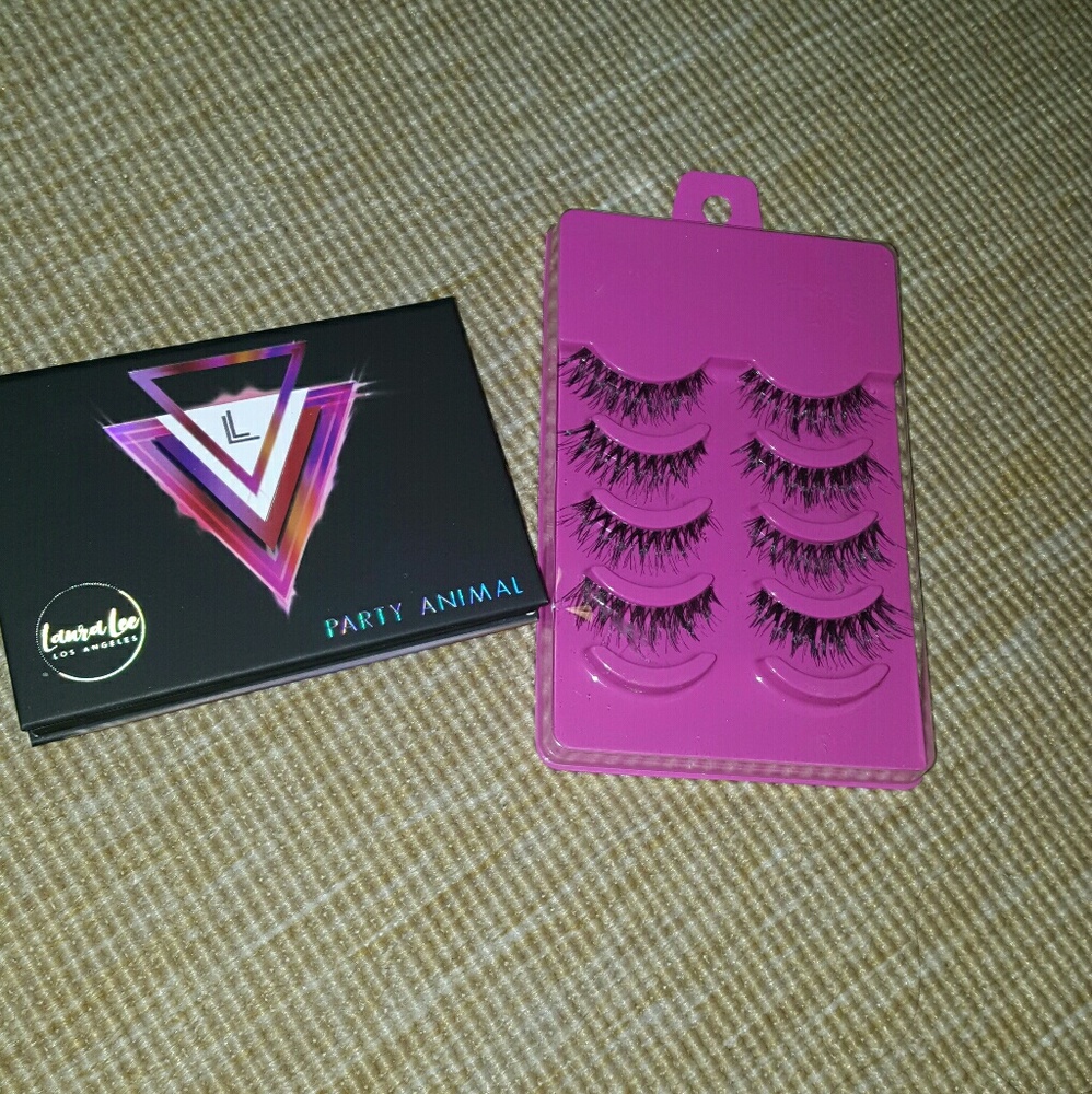 Laura Lee Los Angeles Pallete and Lash Bundle